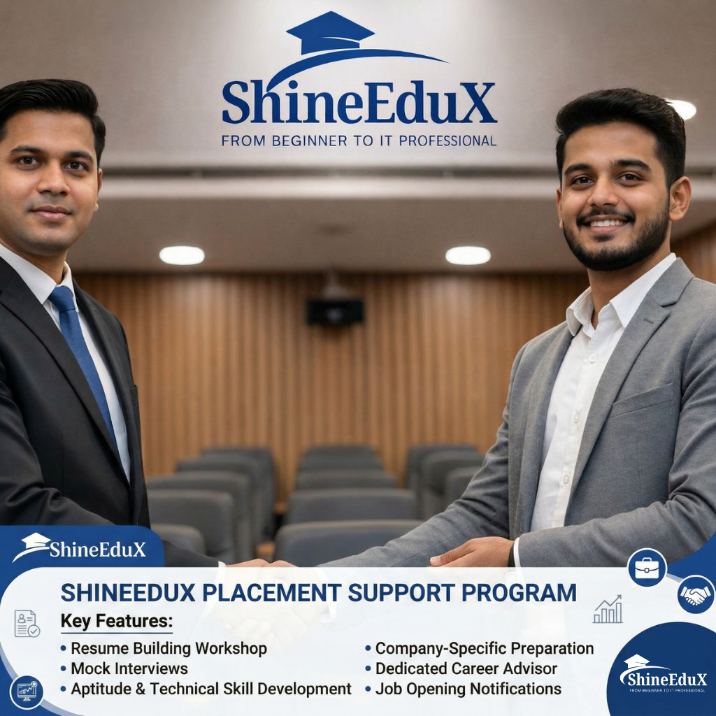 Placement support program with resume building mock interviews and career guidance